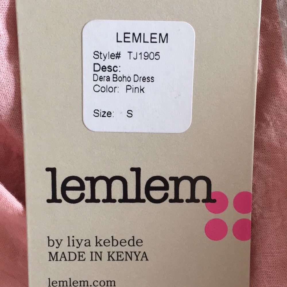 NWT lemlem Dera Boho Dress - Picture 3 of 4